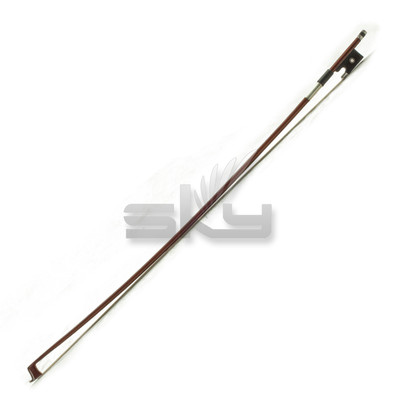 New Hi Quality 1/32 Size Violin Bow Hand Carved BrazilWood Fiddle Free Shipping