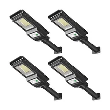 Engrepo Solar Lights Outdoor, 1000LM 156 LEDs Solar Powered Motion Sensor Lig...