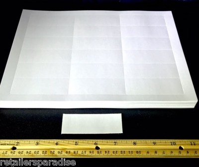 200 PRINTABLE INSERTS FOR GONDOLA SHELF CHANNEL WIRE RACK LABEL AND ...