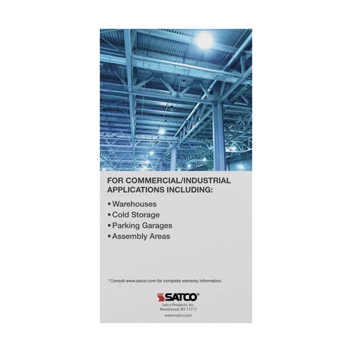 Satco S33112 LED 100V-277V =300W Metal Halide HID Replacement Mogul EX39 4000K - Picture 11 of 12