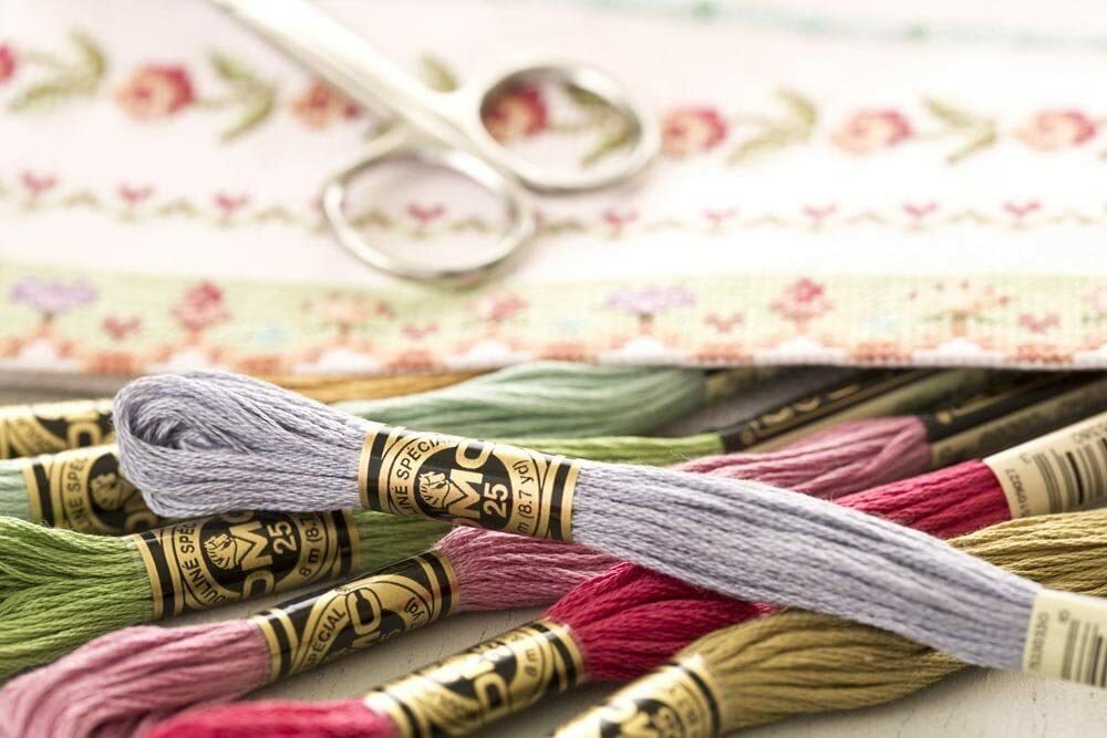 DMC Thread 6-Strand Embroidery Cotton 8.7 Yards Very Dark Pewter Grey (12-Pack)