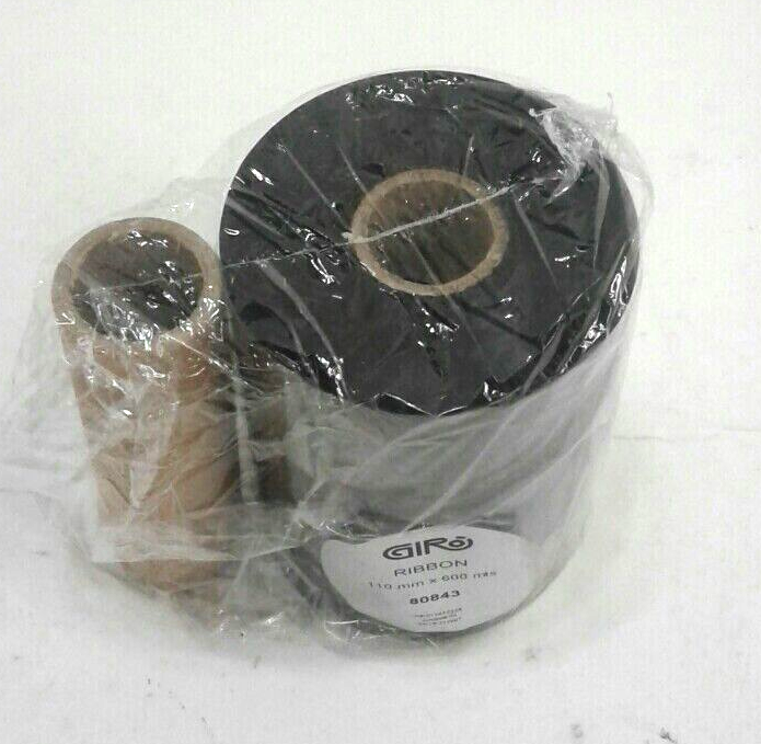 GIRO 80843 5 un Wax/Resin Thermal Transfer Printer Ribbon 1