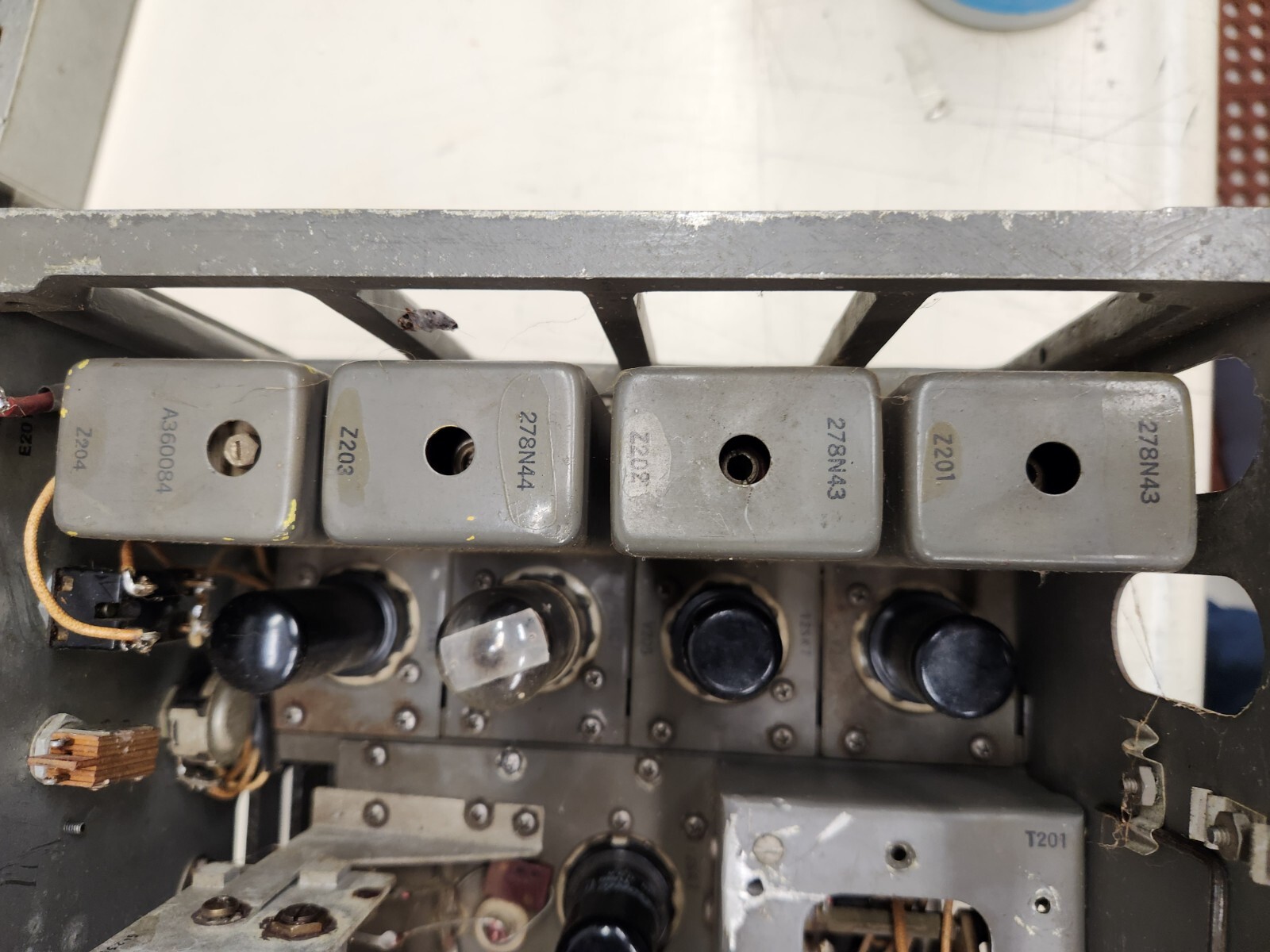 CIH-46159-A,  HAMILTON RADIO CORP,  UNIT OF TCS-6, NAVY RADIO RECIEVER