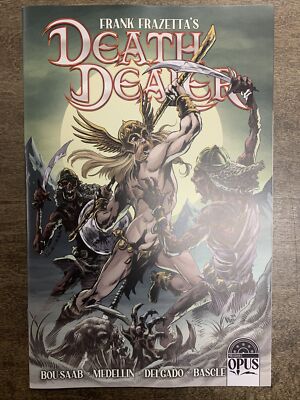 Frank Frazetta's Death Dealer #11 (Opus, 2023) 1:5 Cvr C  Axel Medellin NM+