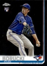 2019 Topps Chrome Ryan Borucki RC Toronto Blue Jays #187