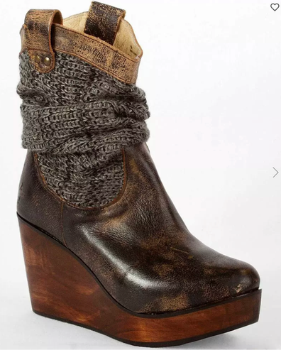 Bed Stu Size 8 Boots Bruges Grey Slouch 