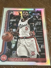 Malik Beasley 2025-26 Topps Flagship Holo Foil Pistons #43