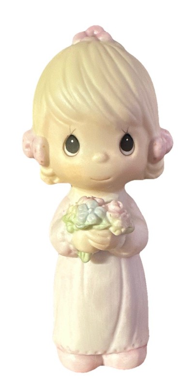 Vtg 1983 Precious Moments Wedding Party Bridesmaid Figurine  #E-2831 NIB