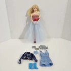 Vintage Lot of 1 Barbie Doll + 1 Ken Doll + Kitchen Set