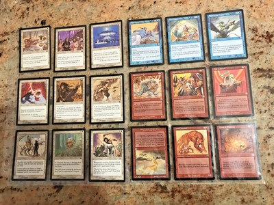 Mtg Lot 18 Cards Magic The Gathering MASKS OF MERCHANDISE 1999 RARE MINT