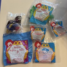 McDonald's Happy Meal Toys VARIETY LOT COLLECTIBLE 6 Sealed 1996 2000 2001