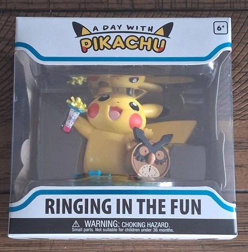 POKEMON A Day with Pikachu Ringing in The Fun Figure With 2026 Pokemon Day Coin