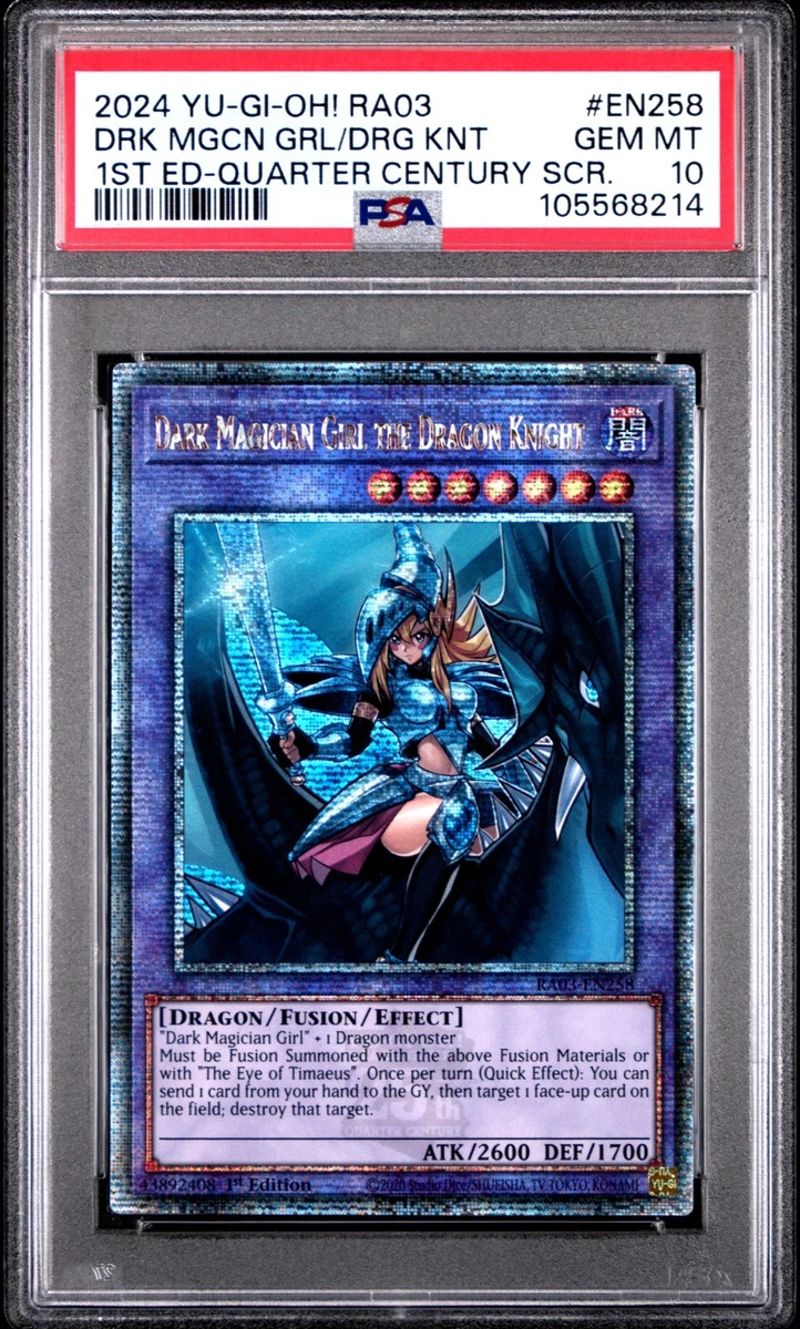 Dark Magician Girl Yu-Gi-Oh! TCG Professional Sports Authenticator