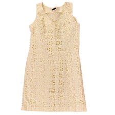 Tommy Hilfiger women's sleeveless yellow mini dress size small S B1