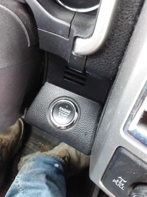 Ignition Switch Dash Mounted Push Button Assembly Fits 15-24 EDGE 3179989