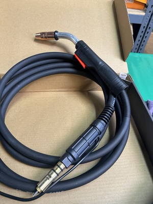 #ad 169599 BLACK replacement Mig welding gun M25 250A 15ft .035 .045 For MILLER $189.00