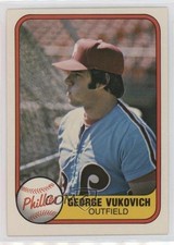 1981 Fleer George Vukovich #21 4k8