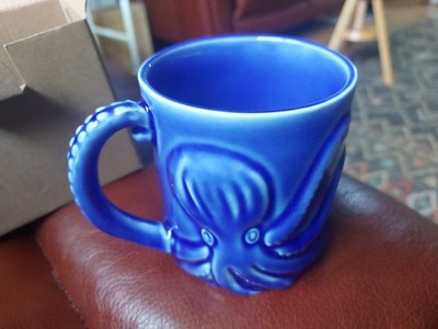 Tasse von M & S Retired Octopus Keramik Neu im Karton