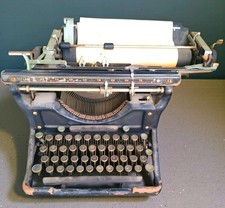 Antique Underwood Standard No. 5 Typewriter 1910–1920 For Restoration / Parts thumbnail