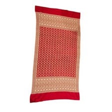 Antique Kashmiri Pashmina Shawl Handwoven Paisley Boteh Textile 77x34