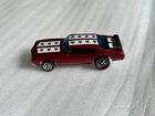 Hot Wheels Redline Olds 442 Red Black Interior Restored Car