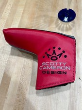 Scotty Cameron 2025 Studio Style Red Gray Putter Blade Headcover Titleist 