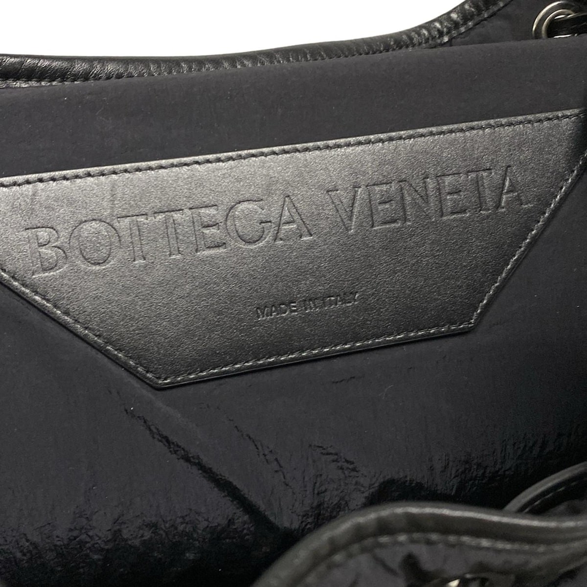 BOTTEGA VENETA Crossroads Backpack - Black Nylon Leather A********* Backpack thumbnail 9