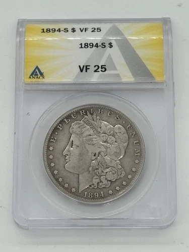 1894-S $1 ANACS VF25