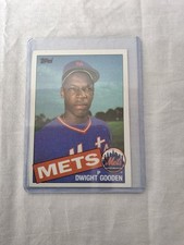 Topps 1985 Dwight Gooden #620 Rookie New York Mets Baseball Card. rookie card picture