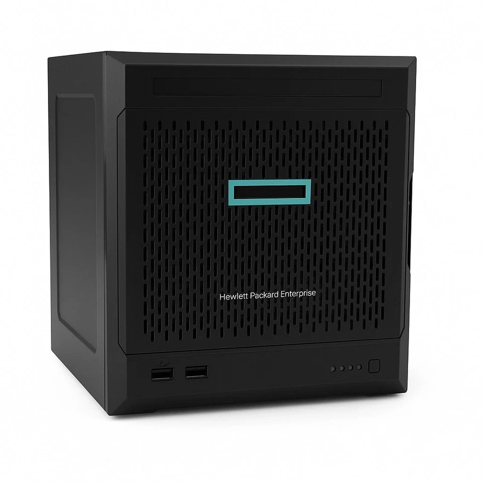 HP MicroServer GEN 10  AMD Opteron X3216 Dualcore 1.6GHZ CPU - 8GB RAM | NO HD - Image 2 of 4