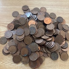 Roll Of 50 Canadian Copper Cents Pre 1996 