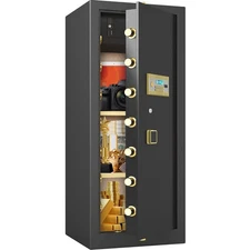 59.05"H Extra Large Safe Box 17.6 Cubic Feet Heavy Duty Safe with Inner Cabinet