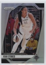 2024 Panini Prizm WNBA Silver Prizm Kiah Stokes #122 9bg