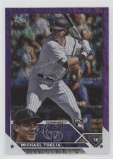2023 Topps Series 2 Retail Purple Foil /799 Michael Toglia #616 0at1