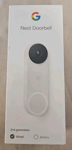 Google Nest Doorbell, Wired - Snow