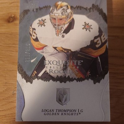 Upper Deck Exquisite Collection Rookies 2021-22 Logan Thompson RC #R-7 229/299