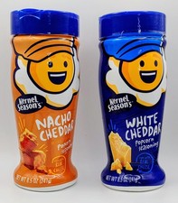 Kernel Season's Nacho Cheddar White Cheddar Popcorn Seasonings 8.5oz each
