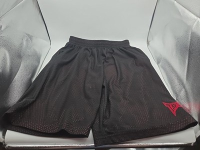 Tapout MMA Basketball Shorts Mens L Drawstring Pockets red & black Y2K Vintage