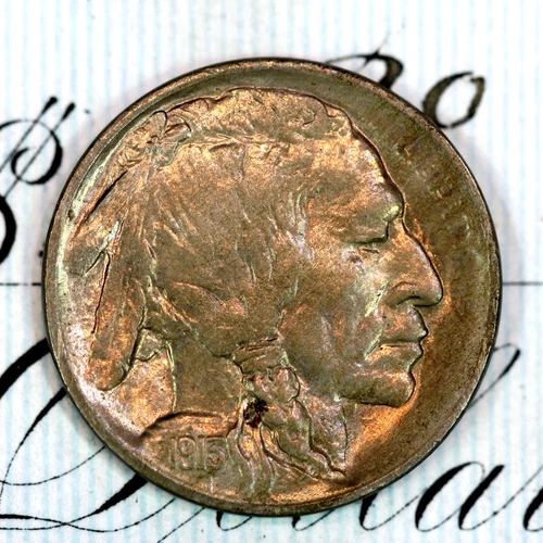 * 1913-S TYPE 1 * SOLID+ GEM BU MS BUFFALO NICKEL * FROM ORIGINAL COLLECTION