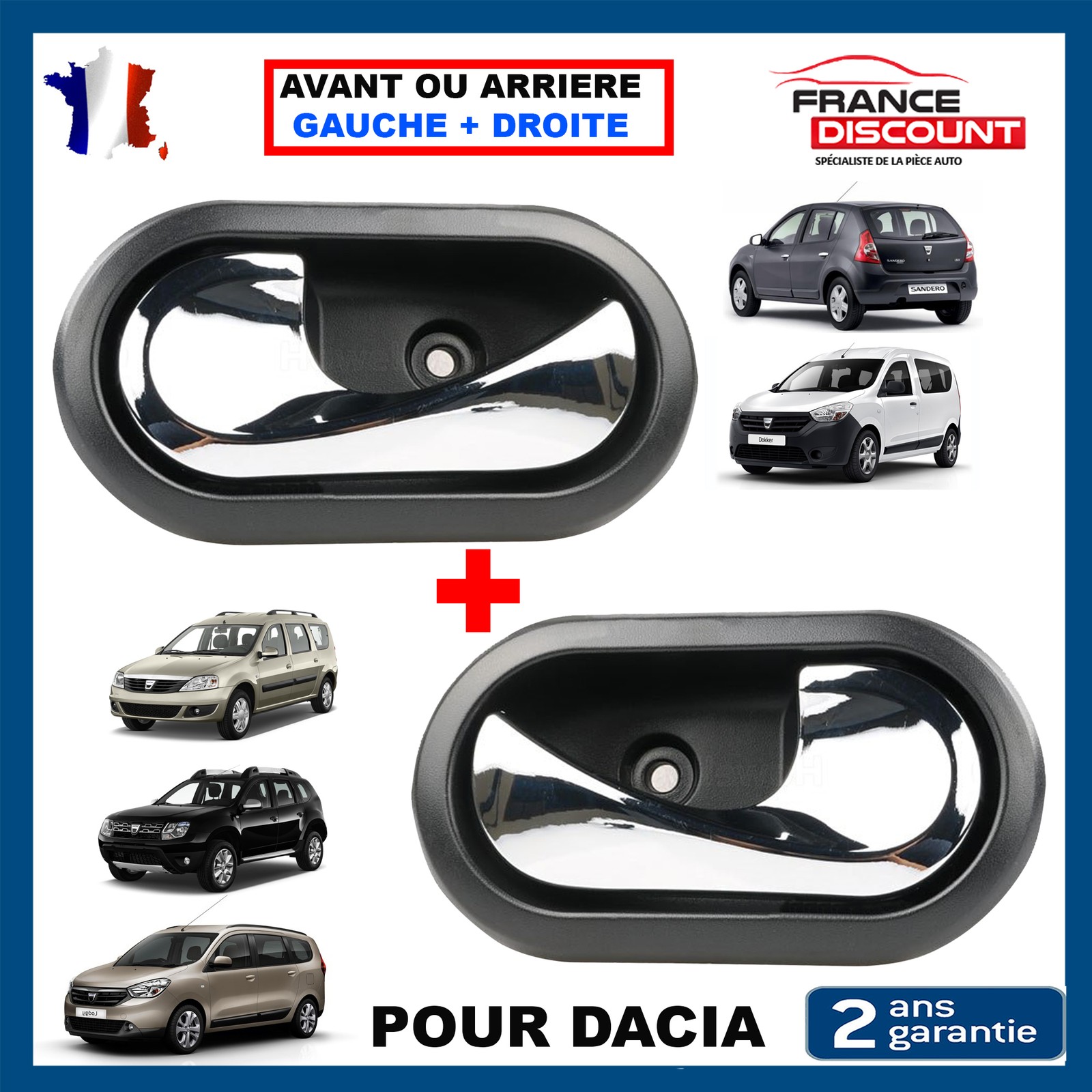 Poignée porte intérieure cassée sur Duster ou Lodgy ? Remplacez-la avec la pièce 8200606887