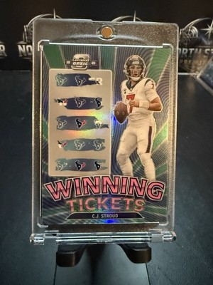 2023 Panini Contenders Optic Winning Ticket C.J. Stroud /75 #WT-9 (RC)