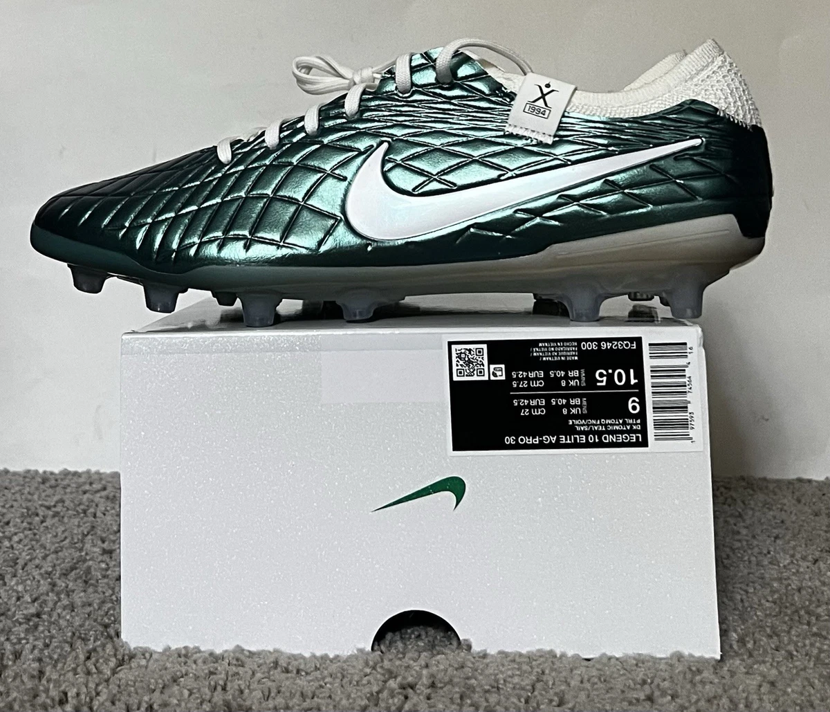 Nike Tiempo Legend 10 Elite AG-Pro Emerald for Sale | Authenticity