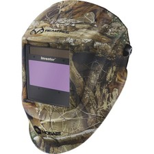 Hobart Inventor Series Auto-Darkening Welding Helmet with Grind Mode, Realtree