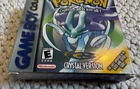 Pokemon Crystal Version Authentic Game Boy Color Cib (Very good condition)