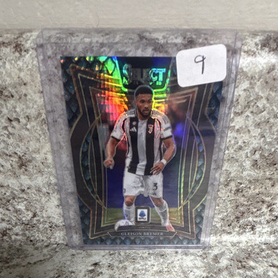 Gleison Bremer Juventus Terrace #91 Jade Dragon Scale Prizm 08/18