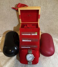 Omega De Ville Ladymatic Co-Axial Chronometer 34mm Diamond Dial Full Set