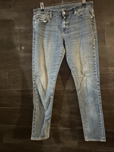 Denim and Supply Ralph Lauren Skinny Mid Rise Jeans Distressed 30x30 - Picture 2 of 7