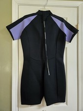 Women's Neo Sport 3mm Short Wetsuit With Internal Key Pocket Size 12