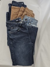 Cat  Jack Boys Relaxed Straight Jeans Size 10 Blue Denim Adjustable Waist