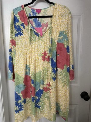 NWT Caroline Hill Women's Floral V-Neck Dress Size Medium